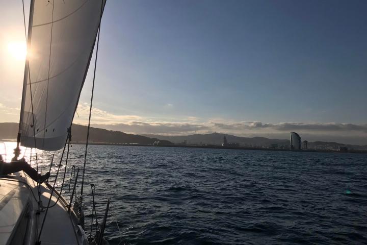 a boat on a body of water