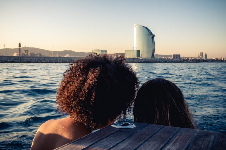 Romantic sail Barcelona