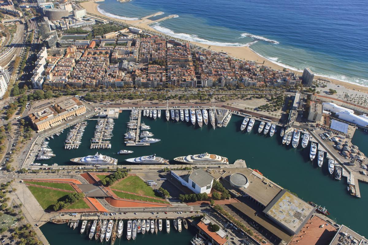 Barcelona Port Vell Island