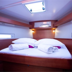 Front cabin sailing boat Barcelona