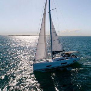 a boat in a body of water